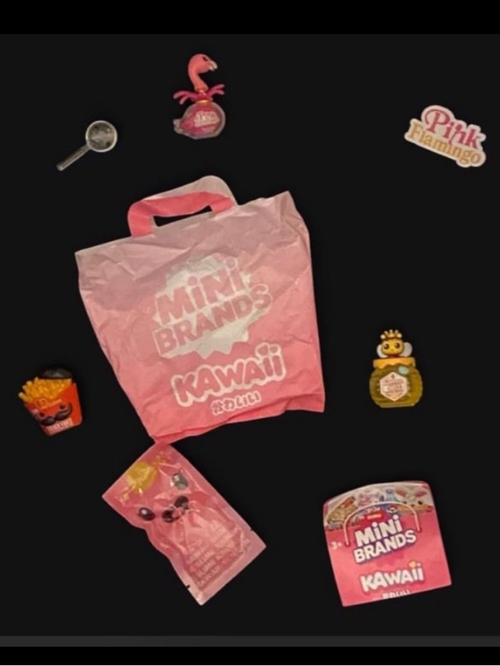 Mini Brands Kawaii Surprise Toy Set - Pink